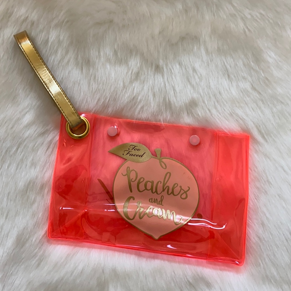 Too Faced cute little makeup bag